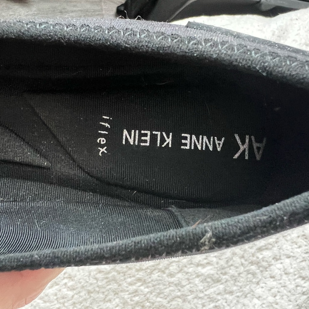 Anne Klein Black Women's Flats - Picture 2 of 2